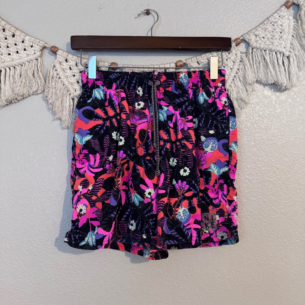 Nike Men's‎ Electric Floral 5" Swim Volley Shorts